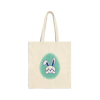 Happy Easter Canvas Tote Bag – Minimalist  Design Reusable Bag