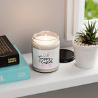 Pink Happy Easter Soy Candle, 9oz | Spring Pastel Gift Candle