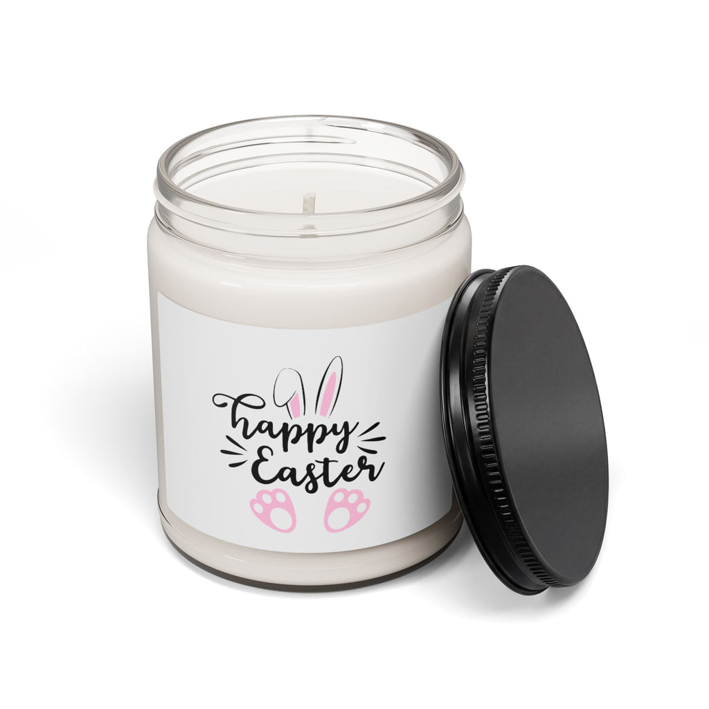 Pink Happy Easter Soy Candle, 9oz | Spring Pastel Gift Candle