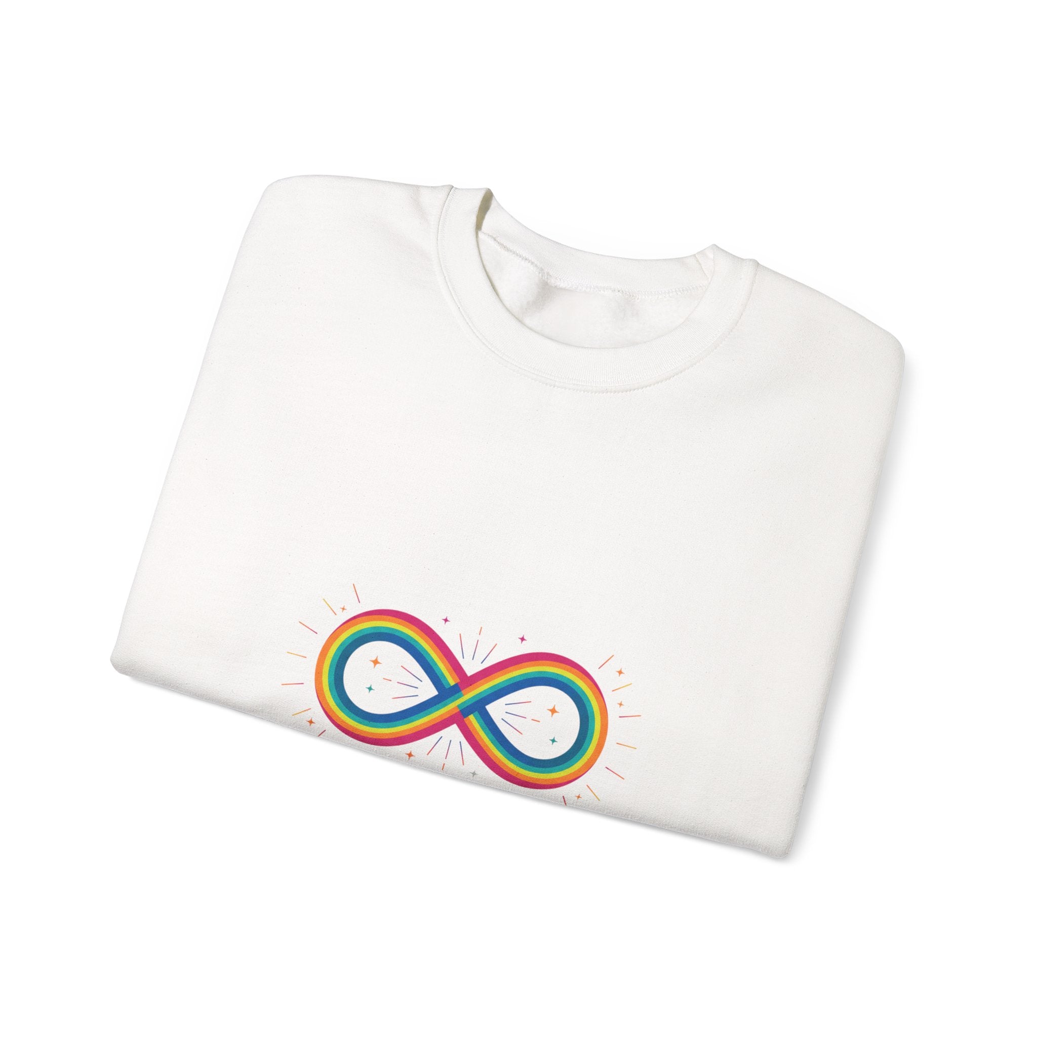 Neurodiversity Infinity Logo Sweatshirt | Autism Acceptance, Autistic Pride