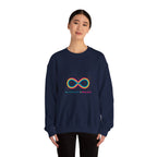 Neurodiversity Infinity Logo Sweatshirt | Autism Acceptance, Autistic Pride
