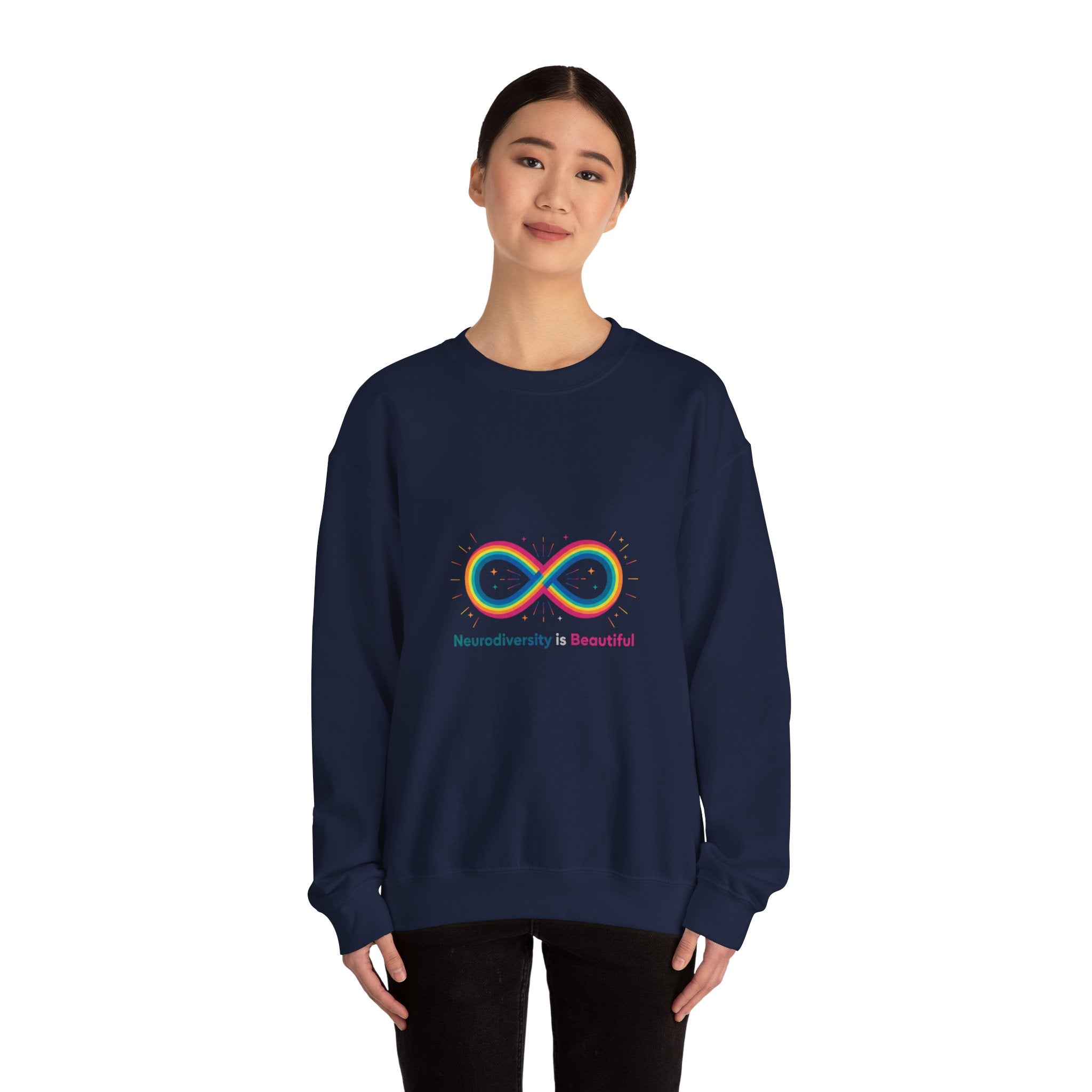 Neurodiversity Infinity Logo Sweatshirt | Autism Acceptance, Autistic Pride