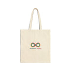 Neurodiversity Infinity Symbol Tote, Neurodivergent Autistic Pride, Autism Acceptance Canvas Tote