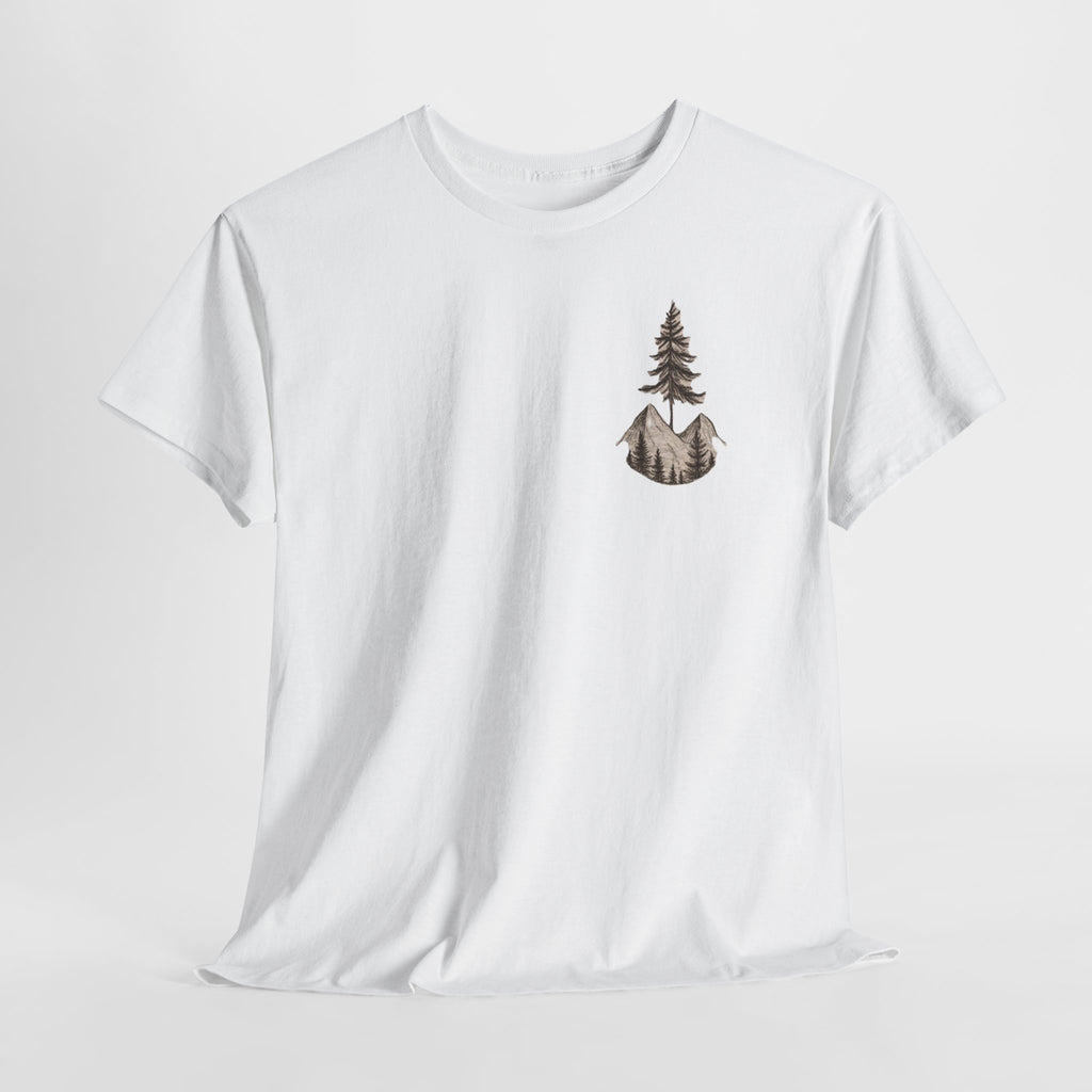 Mediterranean State of Mind Tee — Botanical Mountain Pocket Graphic