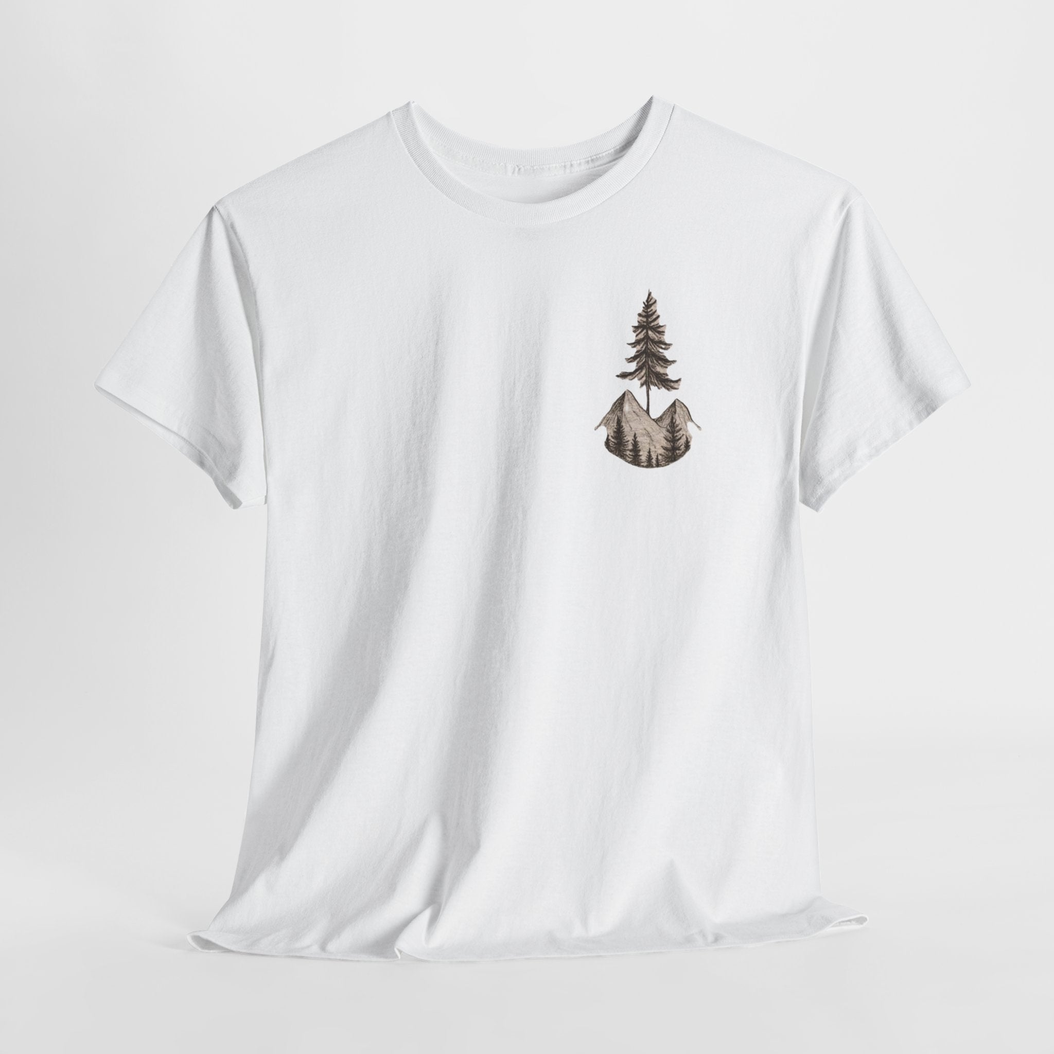 Mediterranean State of Mind Tee — Botanical Mountain Pocket Graphic