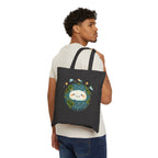 Earth Day “There Is No Planet B” Infinity Symbol Tote, Eco Awareness Canvas Tote