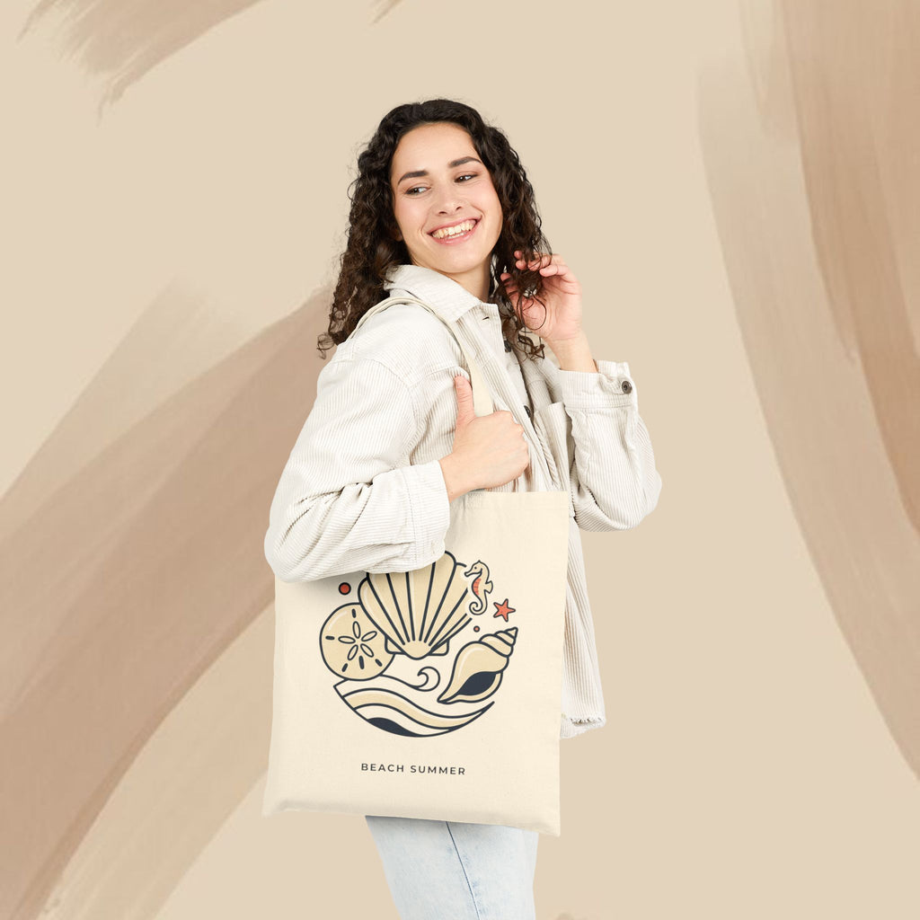 Beach summer vibes | Canvas Tote Bag