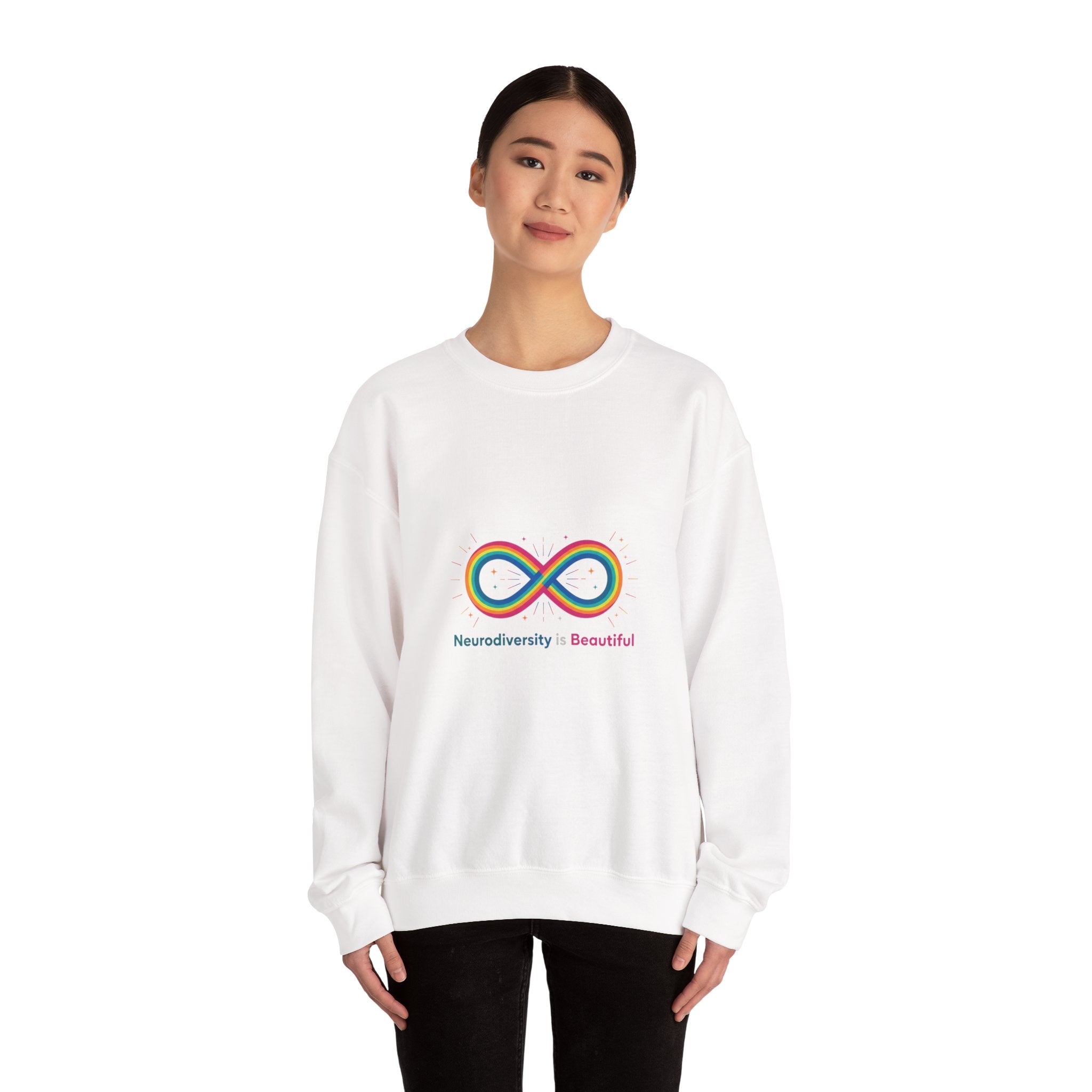 Neurodiversity Infinity Logo Sweatshirt | Autism Acceptance, Autistic Pride