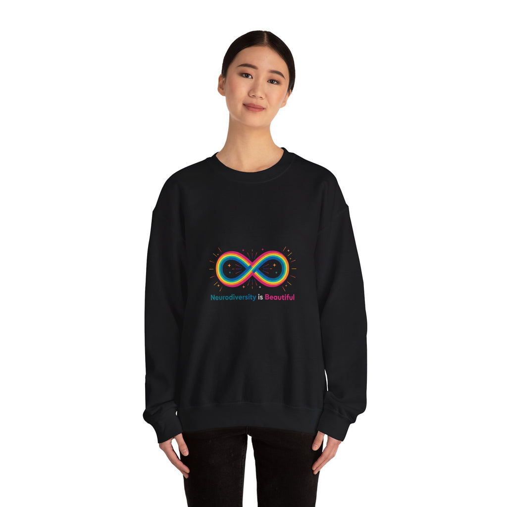 Neurodiversity Infinity Logo Sweatshirt | Autism Acceptance, Autistic Pride