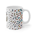 Happy Graduation Ceramic Mug — Celebration Cap & Diploma Design
