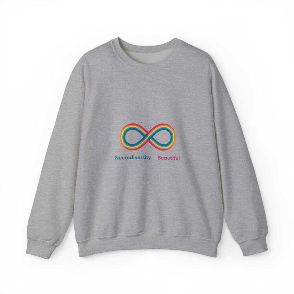 Neurodiversity Infinity Logo Sweatshirt | Autism Acceptance, Autistic Pride