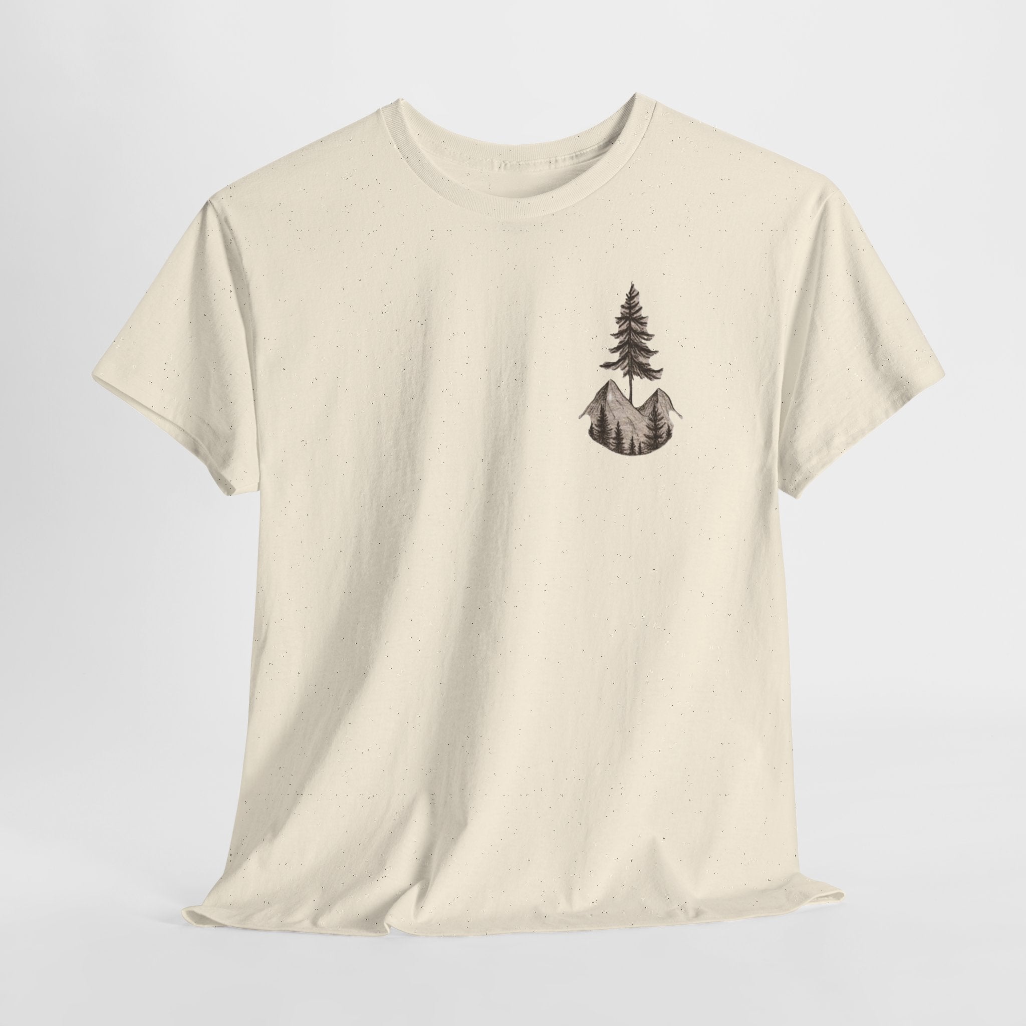 Mediterranean State of Mind Tee — Botanical Mountain Pocket Graphic