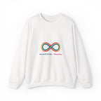 Neurodiversity Infinity Logo Sweatshirt | Autism Acceptance, Autistic Pride