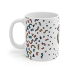 Happy Graduation Ceramic Mug — Celebration Cap & Diploma Design