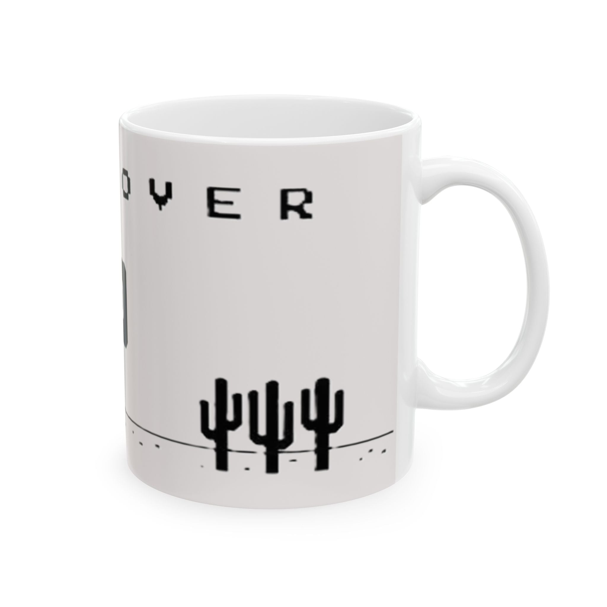 No Internet Game Over Mug 🦖 | Ceramic 11oz