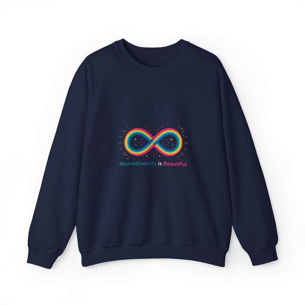 Neurodiversity Infinity Logo Sweatshirt | Autism Acceptance, Autistic Pride