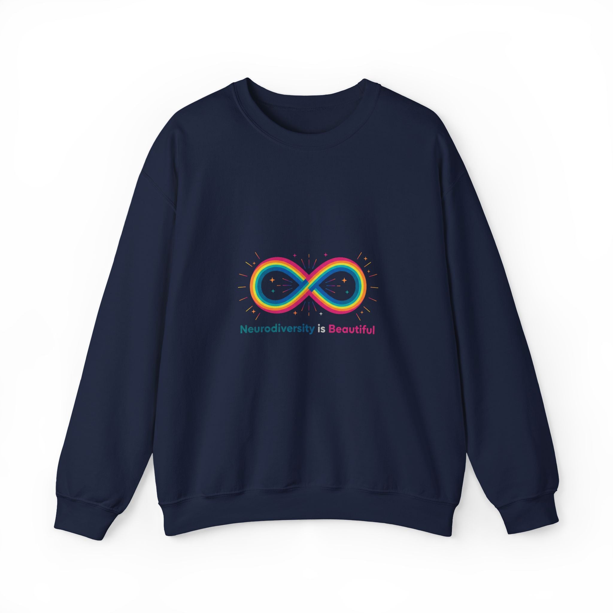 Neurodiversity Infinity Logo Sweatshirt | Autism Acceptance, Autistic Pride