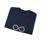 Neurodiversity Infinity Logo Sweatshirt | Autism Acceptance, Autistic Pride