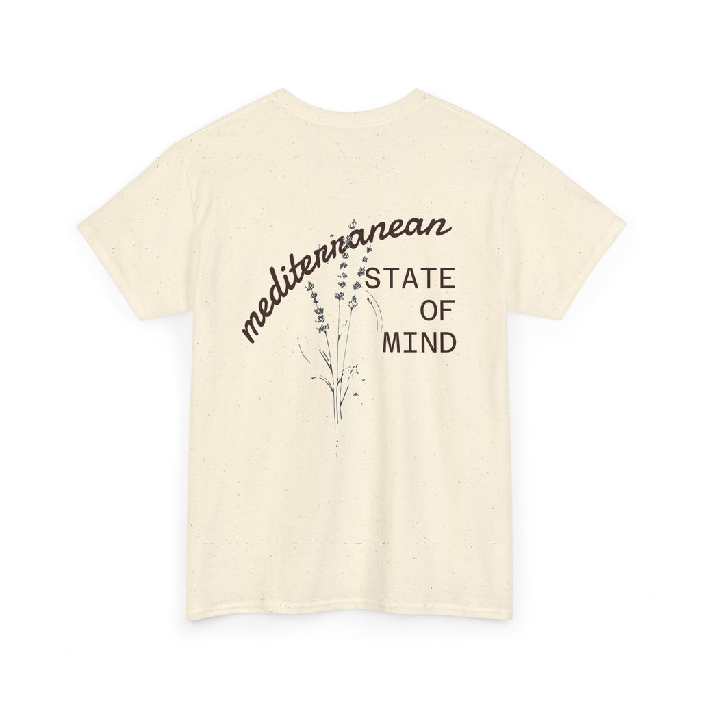 Mediterranean State of Mind Tee — Botanical Mountain Pocket Graphic