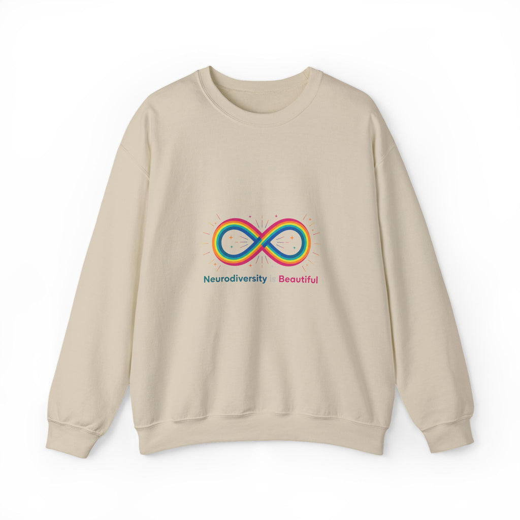 Neurodiversity Infinity Logo Sweatshirt | Autism Acceptance, Autistic Pride