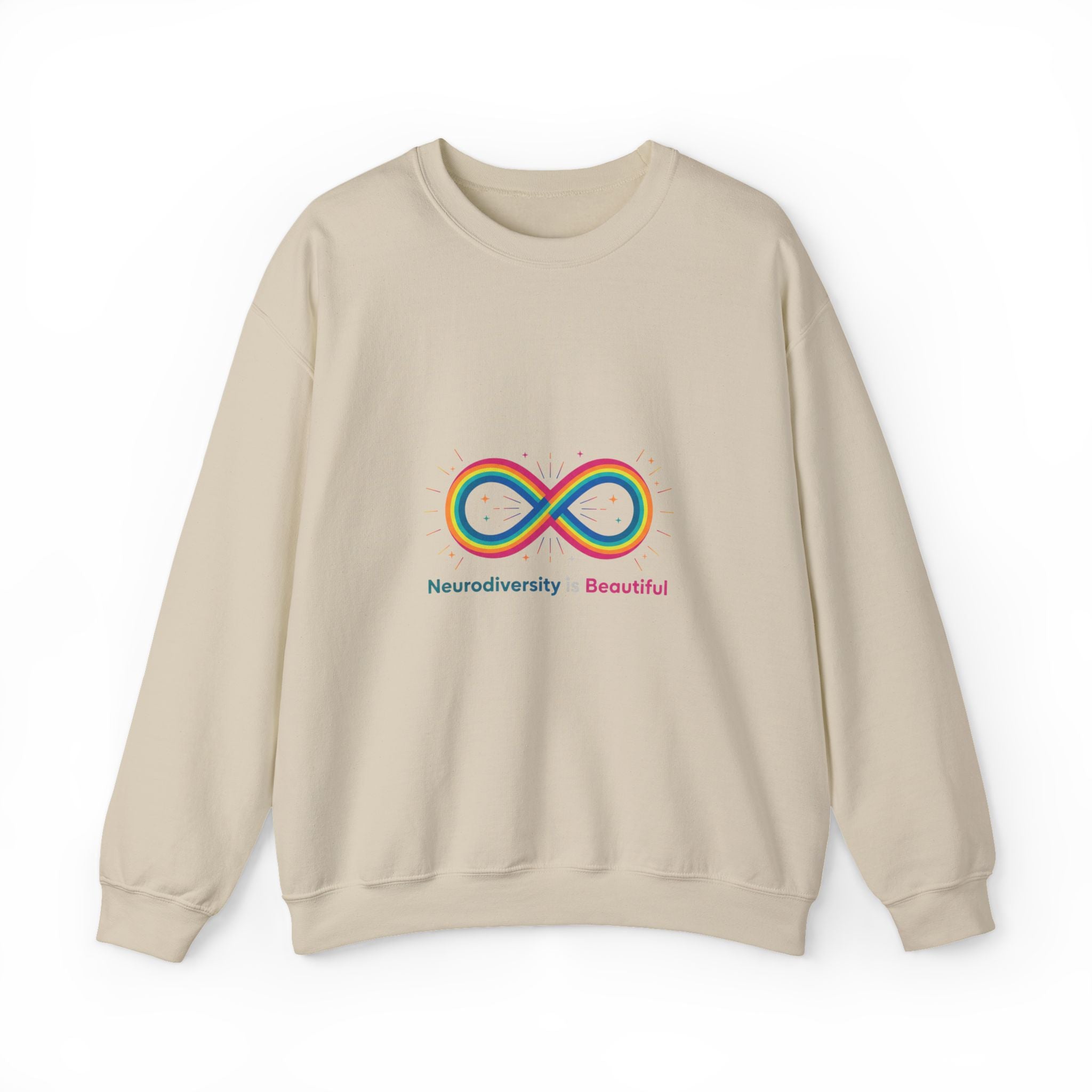 Neurodiversity Infinity Logo Sweatshirt | Autism Acceptance, Autistic Pride