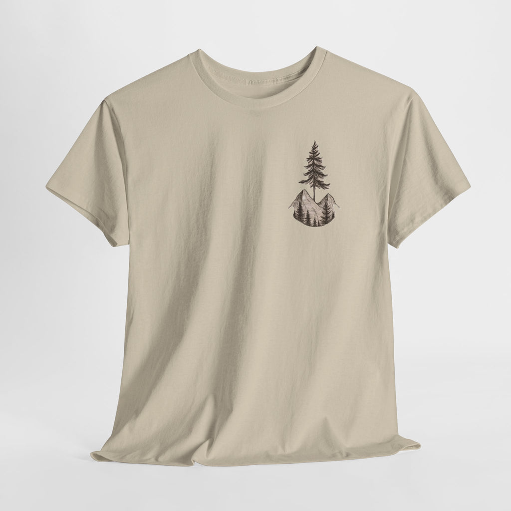 Mediterranean State of Mind Tee — Botanical Mountain Pocket Graphic