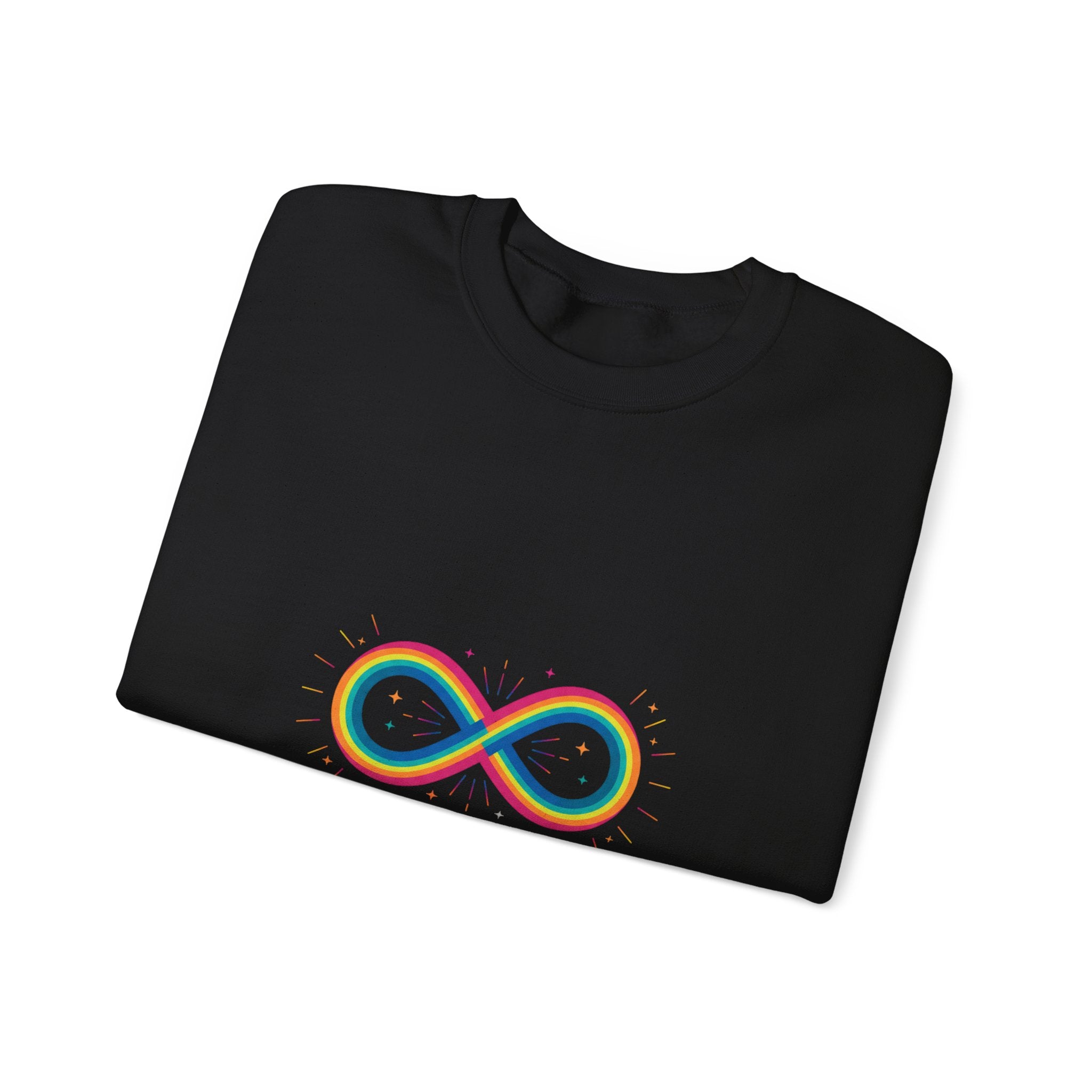 Neurodiversity Infinity Logo Sweatshirt | Autism Acceptance, Autistic Pride