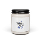 Blue Happy Easter Soy Candle, 9oz | Spring Pastel Gift Candle