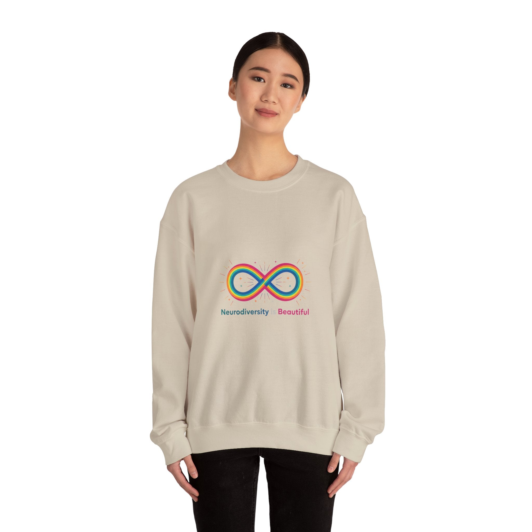 Neurodiversity Infinity Logo Sweatshirt | Autism Acceptance, Autistic Pride