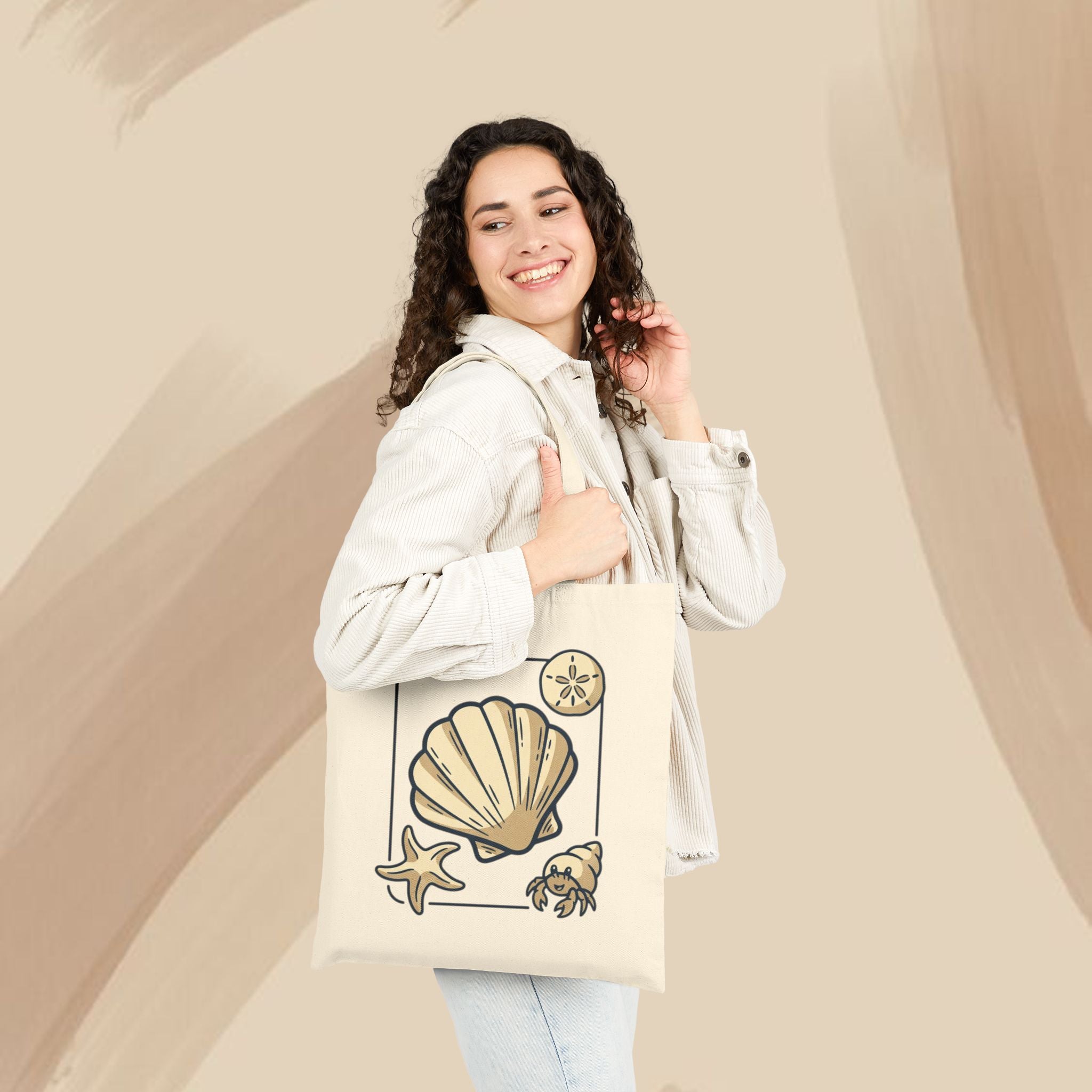 Beach summer vibes | Canvas Tote Bag