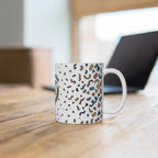 Happy Graduation Ceramic Mug — Celebration Cap & Diploma Design