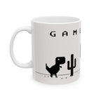No Internet Game Over Mug 🦖 | Ceramic 11oz