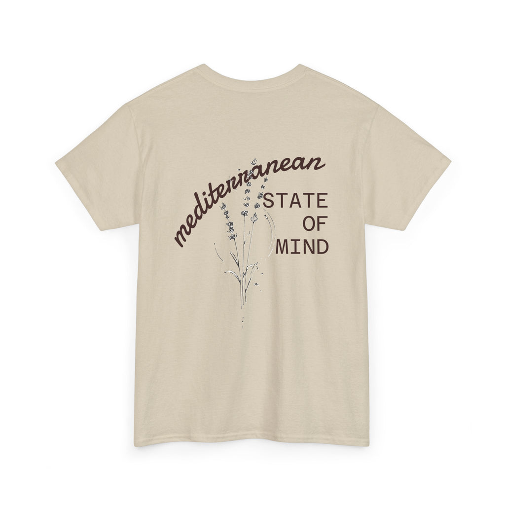 Mediterranean State of Mind Tee — Botanical Mountain Pocket Graphic