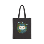 Earth Day “There Is No Planet B” Infinity Symbol Tote, Eco Awareness Canvas Tote