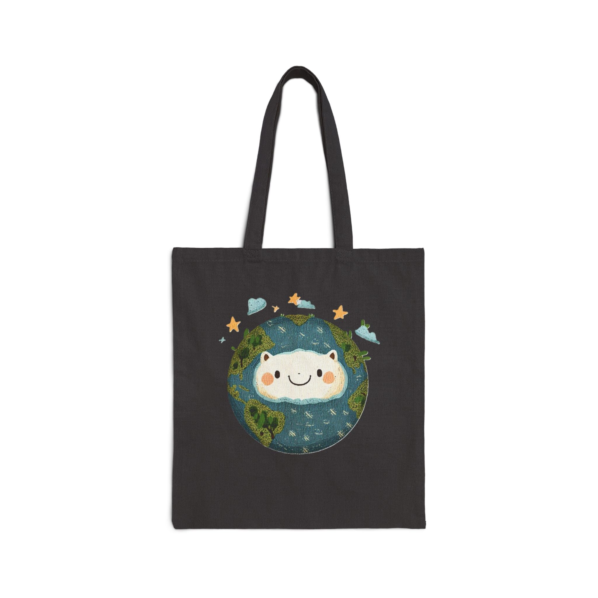 Earth Day “There Is No Planet B” Infinity Symbol Tote, Eco Awareness Canvas Tote