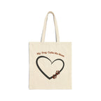 “My Dog Calls Me Mom” Tote Bag — a heartwarming and stylish everyday essential