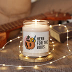 Here for The Boos, Halloween Soy Candle 9oz | Gift Candle