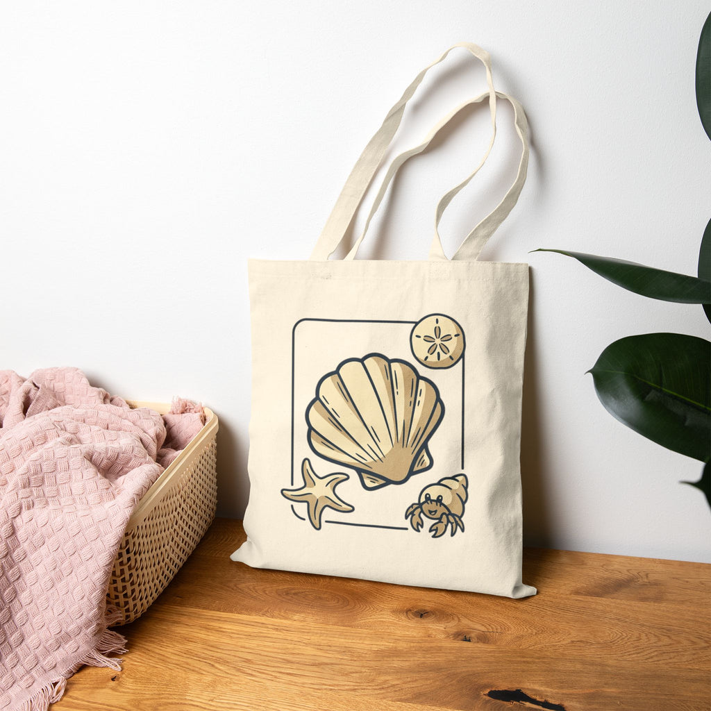 Beach summer vibes | Canvas Tote Bag
