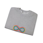 Neurodiversity Infinity Logo Sweatshirt | Autism Acceptance, Autistic Pride