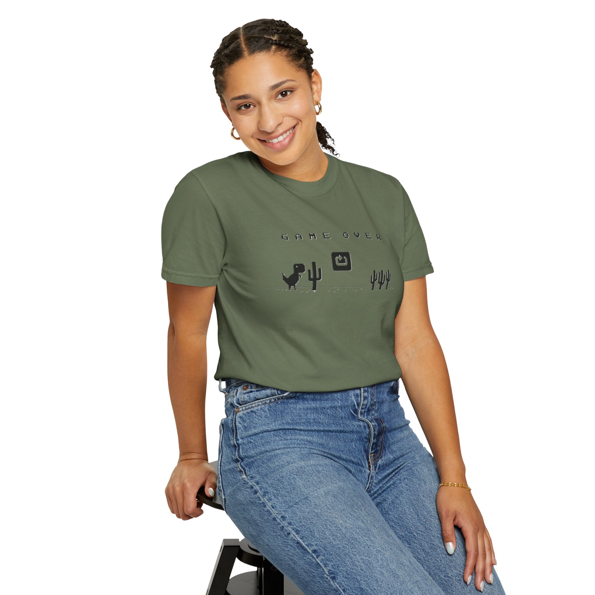 T-Rex Game T-Shirt | Offline Gaming